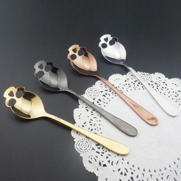 stainless coffee spoons sugar skull tea spoon suck dessert spoon ice cream tableware colher kitchen accessories dhl an2615
stainless coffee spoons sugar skull tea spoon suck dessert spoon ice cream tableware colher kitchen accessories dhl an2615