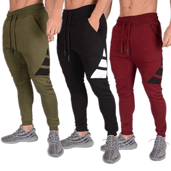 new men pants hip hop fitness clothing joggers sweatpants side stripe classic fashion streetwear track pants trousers, Black
new men pants hip hop fitness clothing joggers sweatpants side stripe classic fashion streetwear track pants trousers, Black
