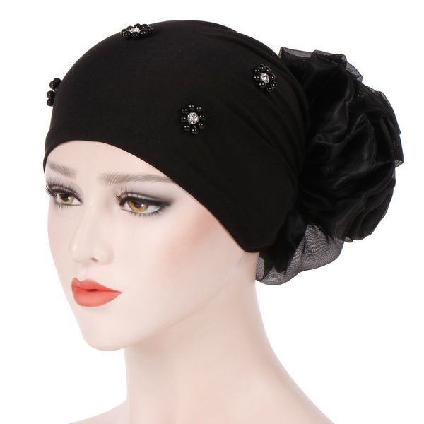 women's flower solid color muslim cancer makeup cap summer soft headband hair loss headscarf scarf turban wrap casquette femme, Blue;gray
women's flower solid color muslim cancer makeup cap summer soft headband hair loss headscarf scarf turban wrap casquette femme, Blue;gray