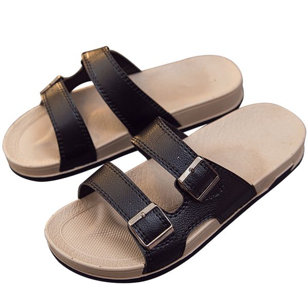 men beach slippers 2019 summer flat shoes man outside casual sandals slip-on non-slip sole male slides footwear big size eu41-46, Black
men beach slippers 2019 summer flat shoes man outside casual sandals slip-on non-slip sole male slides footwear big size eu41-46, Black