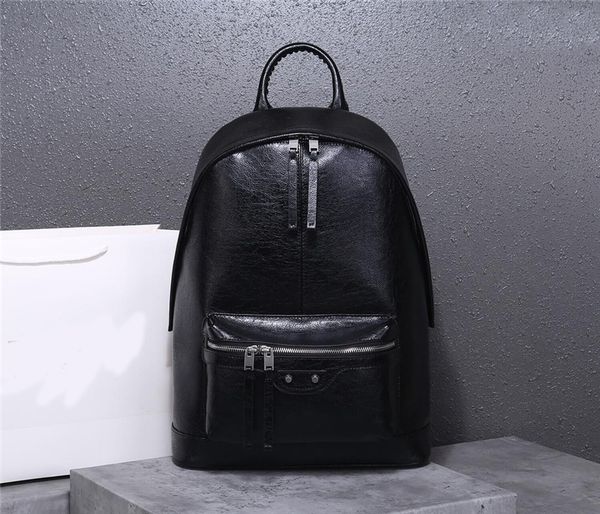 top quality men designer backpacks Balciaga luxury famous backpack genuine cow leather YKK zipper vintage style 2019 New
top quality men designer backpacks Balciaga luxury famous backpack genuine cow leather YKK zipper vintage style 2019 New