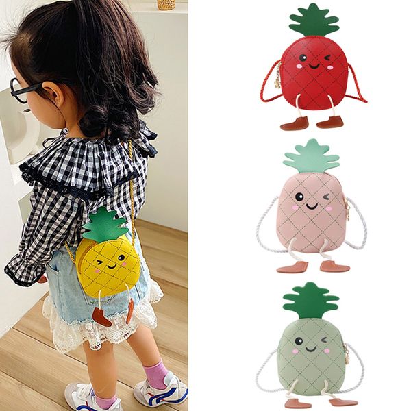 cute baby fruit bag 2020 kawaii pineapple crossbody bags for kids girl small coin wallet pouch baby girls mini purse gift, White
cute baby fruit bag 2020 kawaii pineapple crossbody bags for kids girl small coin wallet pouch baby girls mini purse gift, White