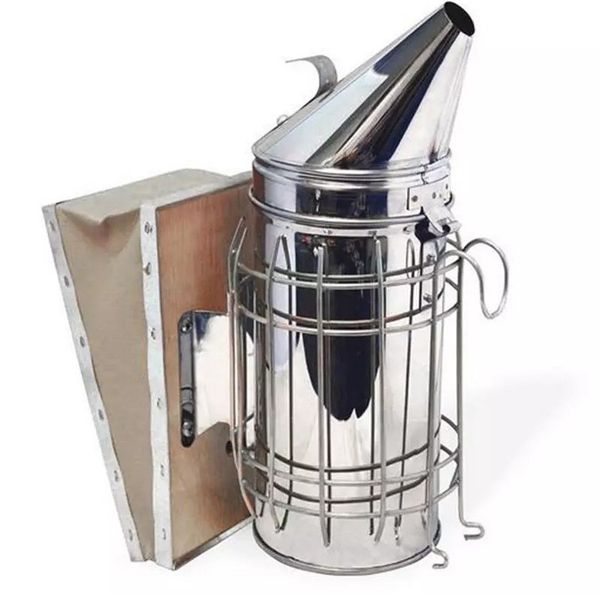 stainless steel manual bee smoke transmitter kit beekeeping apiculture tool bee smoker air and heat protection
stainless steel manual bee smoke transmitter kit beekeeping apiculture tool bee smoker air and heat protection