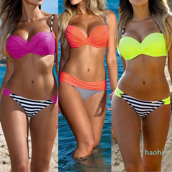 wholesale-swimwear bikini set two-piece women bandage bikini set push-up padded bra swimsuit bathing suit swimwear
wholesale-swimwear bikini set two-piece women bandage bikini set push-up padded bra swimsuit bathing suit swimwear