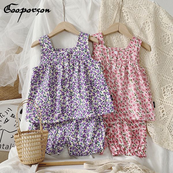 gooporson fashion girls ruffle outfits flower suspenders shorts korean toddler chidlren clothing set cute kids clothes, White
gooporson fashion girls ruffle outfits flower suspenders shorts korean toddler chidlren clothing set cute kids clothes, White