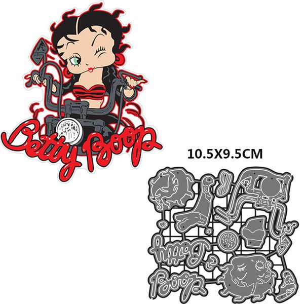 cute betty boop cutting dies girl dies new arrivals cartoon stencil for scrapbooking child birthday card making paper crafts die
cute betty boop cutting dies girl dies new arrivals cartoon stencil for scrapbooking child birthday card making paper crafts die
