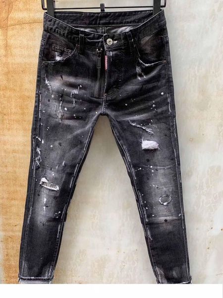 italy icon d2 classic fashion man jeans hip hop rock moto mens casual design ripped jeans distressed skinny denim biker jeans men pants, Blue
italy icon d2 classic fashion man jeans hip hop rock moto mens casual design ripped jeans distressed skinny denim biker jeans men pants, Blue