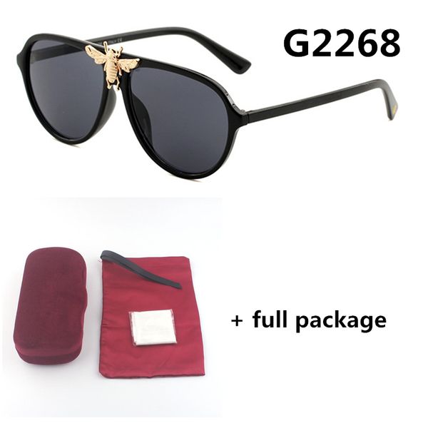 new 2268 brand sunglasses big bee uv400 glasses ladies men designer eyeglasses 4 colors with box, White;black
new 2268 brand sunglasses big bee uv400 glasses ladies men designer eyeglasses 4 colors with box, White;black