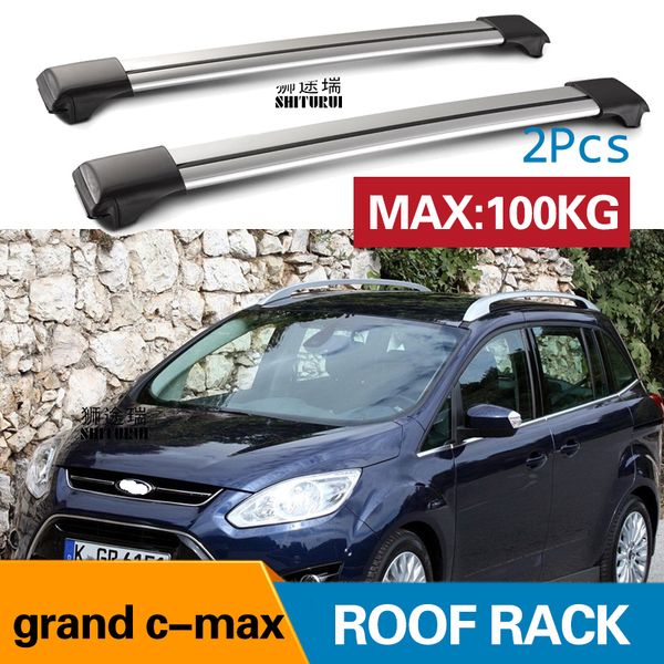 2pcs roof bars for ford grand c-max 2011+2013+ 2017 2018 aluminum alloy side bars cross rails roof rack luggage cuv suv led
2pcs roof bars for ford grand c-max 2011+2013+ 2017 2018 aluminum alloy side bars cross rails roof rack luggage cuv suv led