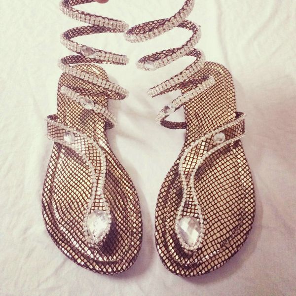 2016 new arrive snake summer shoes sandals crystal around gladiator sandal women boots 35-46 y200405, Black
2016 new arrive snake summer shoes sandals crystal around gladiator sandal women boots 35-46 y200405, Black