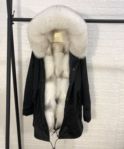 2018 winter men's fashion fur collar fur lining middle long couple design parka nick garment hoodies, Black
2018 winter men's fashion fur collar fur lining middle long couple design parka nick garment hoodies, Black