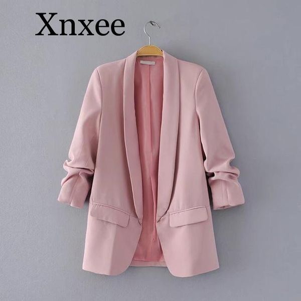2020 autumn turn down collar women jacket office lady casual female outwear striped dot print women coat blazer ladies top, White;black
2020 autumn turn down collar women jacket office lady casual female outwear striped dot print women coat blazer ladies top, White;black