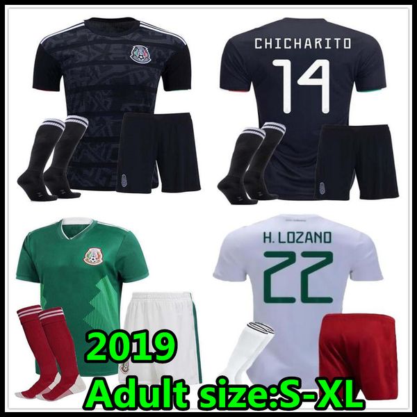 2018 world cup mexico chicharito soccer jersey 2019 kits home g.dos santos o.peralta h.lozano r.marquez 2019 america cup kit, Black
2018 world cup mexico chicharito soccer jersey 2019 kits home g.dos santos o.peralta h.lozano r.marquez 2019 america cup kit, Black