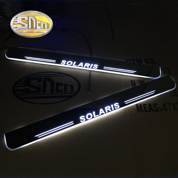 sncn waterproof acrylic moving led welcome pedal car scuff plate pedal door sill pathway light for solaris 2012 - 2020
sncn waterproof acrylic moving led welcome pedal car scuff plate pedal door sill pathway light for solaris 2012 - 2020