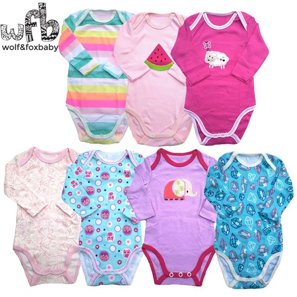 5pieces/lot long-sleeved baby infant cartoon bodysuits for boys girls jumpsuits clothing, White
5pieces/lot long-sleeved baby infant cartoon bodysuits for boys girls jumpsuits clothing, White