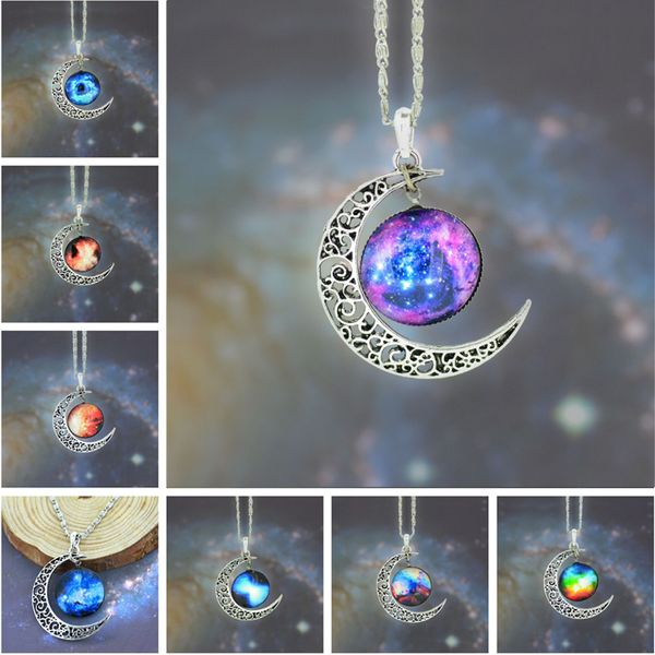 lnrrabc star sailor moon necklace pendant crescent vintage hollow long chain link pendants galactic glass cabochon sweat, Silver
lnrrabc star sailor moon necklace pendant crescent vintage hollow long chain link pendants galactic glass cabochon sweat, Silver