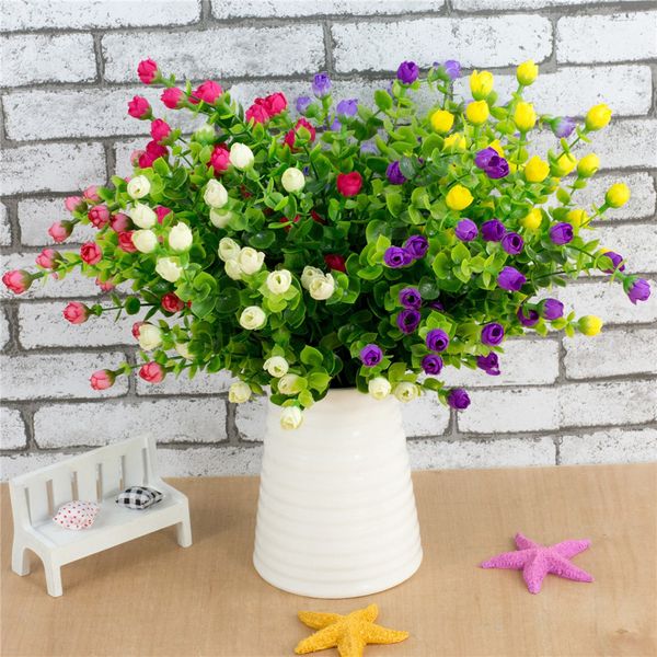 mini rose artificial flower 6 forks 30 heads silk flowers home decoration flores bouquet for wedding party decor
mini rose artificial flower 6 forks 30 heads silk flowers home decoration flores bouquet for wedding party decor
