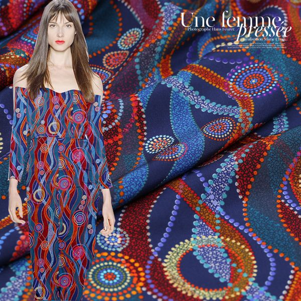 19 summer 114cm width 16momme geometric digital print crepe de chine brand fabric dress fashion cloth diy seiwng ing, Black;white
19 summer 114cm width 16momme geometric digital print crepe de chine brand fabric dress fashion cloth diy seiwng ing, Black;white