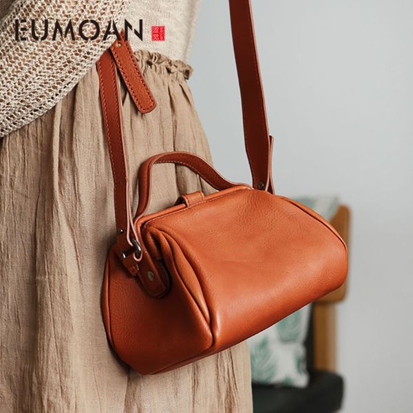 eumoan women's leather handbag, one-shoulder stiletto bag, vintage all-match literary women's bag
eumoan women's leather handbag, one-shoulder stiletto bag, vintage all-match literary women's bag