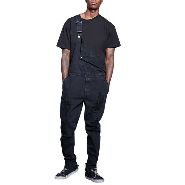 2019 fashion casual mens pocket jeans overall jumpsuit streetwear overall suspender pants black soft loose pants
2019 fashion casual mens pocket jeans overall jumpsuit streetwear overall suspender pants black soft loose pants