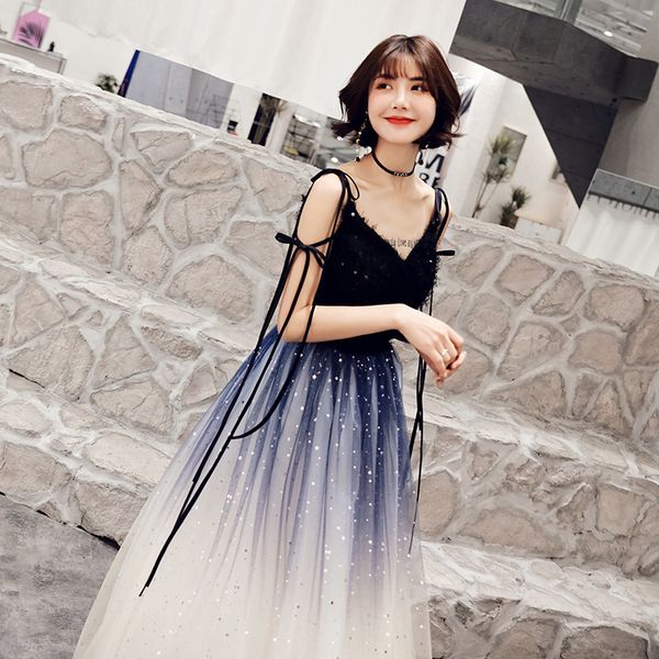 2020 sale vestidos celebrities evening dress new dress female dust fantasy party evening 2020 autumn, parties show thin sky, Black
2020 sale vestidos celebrities evening dress new dress female dust fantasy party evening 2020 autumn, parties show thin sky, Black