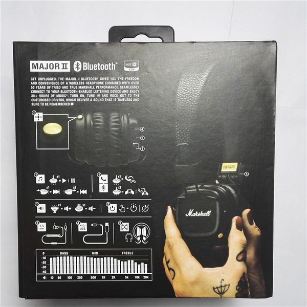 marshall major mic headphones with ii dj major ii deep bass bluetooth dj headset headphone headphone with retail box dhl wireless vsae, Brown;gray
marshall major mic headphones with ii dj major ii deep bass bluetooth dj headset headphone headphone with retail box dhl wireless vsae, Brown;gray
