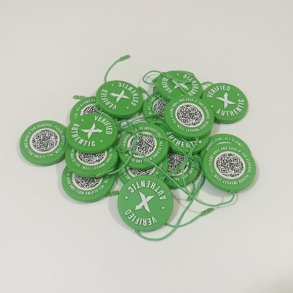 Verified Authentic Stock X QR Code Sticker x QR x Card Green Circular Tag Plastic Verified Authentic Shoe Buckle New Arrival Accessories
Verified Authentic Stock X QR Code Sticker x QR x Card Green Circular Tag Plastic Verified Authentic Shoe Buckle New Arrival Accessories