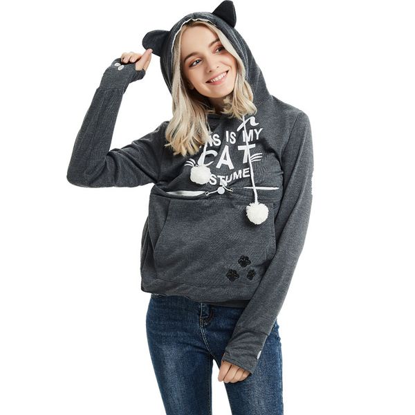 maternity clothes winter casual kangaroo coat hoodies sweatershirts kangaroo grey cat pregnant hoodie sweatershirts, White
maternity clothes winter casual kangaroo coat hoodies sweatershirts kangaroo grey cat pregnant hoodie sweatershirts, White
