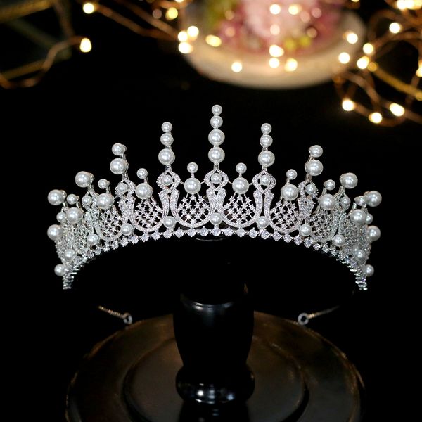 new baroque silver zirconia retro hair accessories crystal headdress bride princess pearl crown wedding headband wedding accessories
new baroque silver zirconia retro hair accessories crystal headdress bride princess pearl crown wedding headband wedding accessories