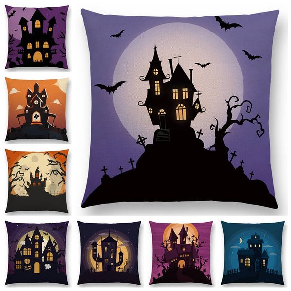 new happy halloween scary night haunted house замок вампира moon bat тыква dark tree подушка обложка диван бросьте наволочку
new happy halloween scary night haunted house замок вампира moon bat тыква dark tree подушка обложка диван бросьте наволочку