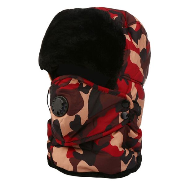 bomber hat cold resistance protection thick windproof camouflage hat face shield ear winter warm hat cap, Black;white
bomber hat cold resistance protection thick windproof camouflage hat face shield ear winter warm hat cap, Black;white