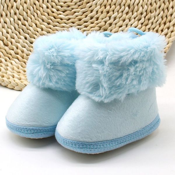 baby botties girls winter warm shoes soft soled keep warm shoes for toddler girls boys crib baby first walkers, Black;grey