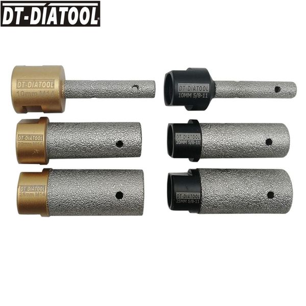 dt-diatool 1pc dia 10/20/25mm vacuum brazed diamond finger bits 5/8-11 or m14 thread milling bits for porcelain marble granite
dt-diatool 1pc dia 10/20/25mm vacuum brazed diamond finger bits 5/8-11 or m14 thread milling bits for porcelain marble granite