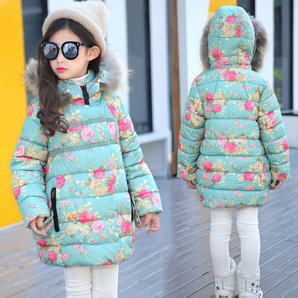 2018 new winter children's coat jacket girls big virgin printing flower jacket girls thicking warm cotton coat for cold winter, Blue;gray
2018 new winter children's coat jacket girls big virgin printing flower jacket girls thicking warm cotton coat for cold winter, Blue;gray