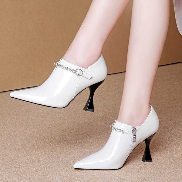 elegant poined toe high heels women pumps 2020 spring autumn new genuine leather office single shoes, Black
elegant poined toe high heels women pumps 2020 spring autumn new genuine leather office single shoes, Black
