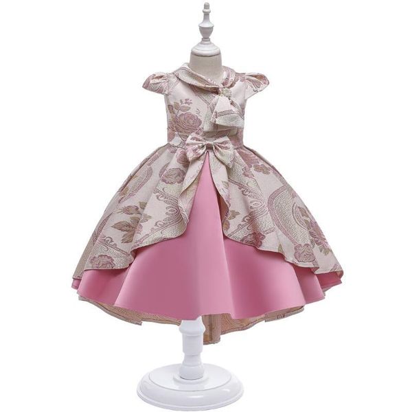 2020 princess flower girls dresses with bow satin high low printing kids birthday girls, Red;yellow
2020 princess flower girls dresses with bow satin high low printing kids birthday girls, Red;yellow