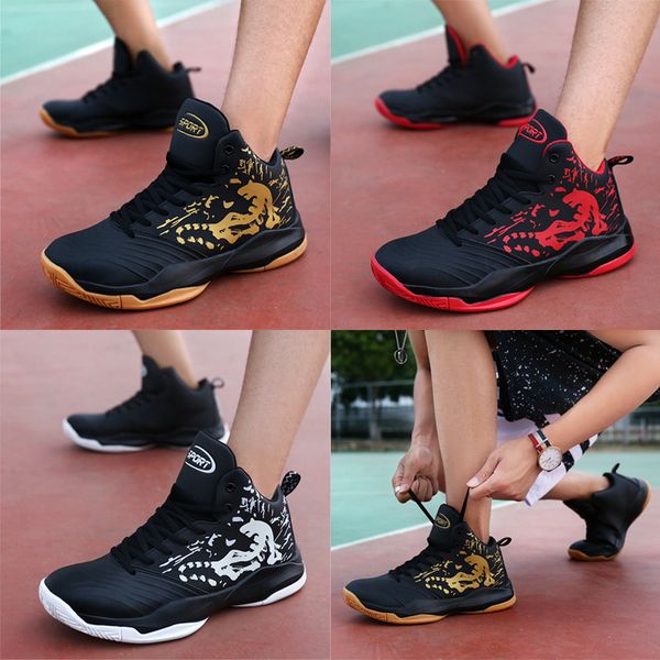 men basketball boot shoes comfortable high gym training boots outdoor men sneakers sport athletic shoes, Black
men basketball boot shoes comfortable high gym training boots outdoor men sneakers sport athletic shoes, Black