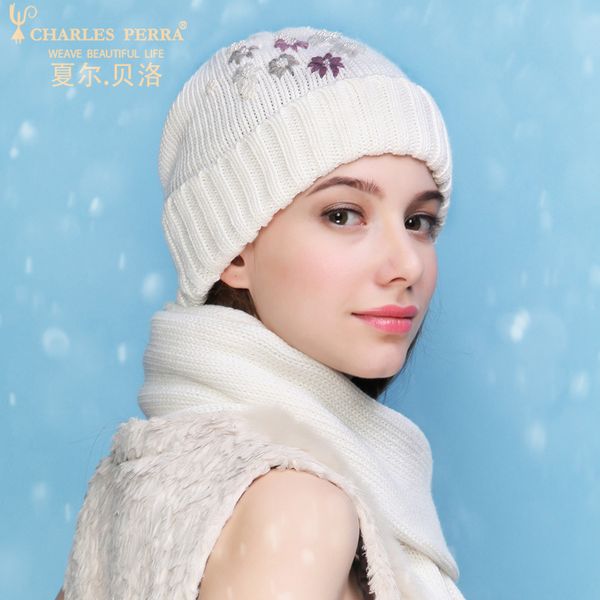 charles perra new women winter hats scarves two-piece sets embroidery casual elegant lady single layer knitted hat 3322, Blue;gray
charles perra new women winter hats scarves two-piece sets embroidery casual elegant lady single layer knitted hat 3322, Blue;gray