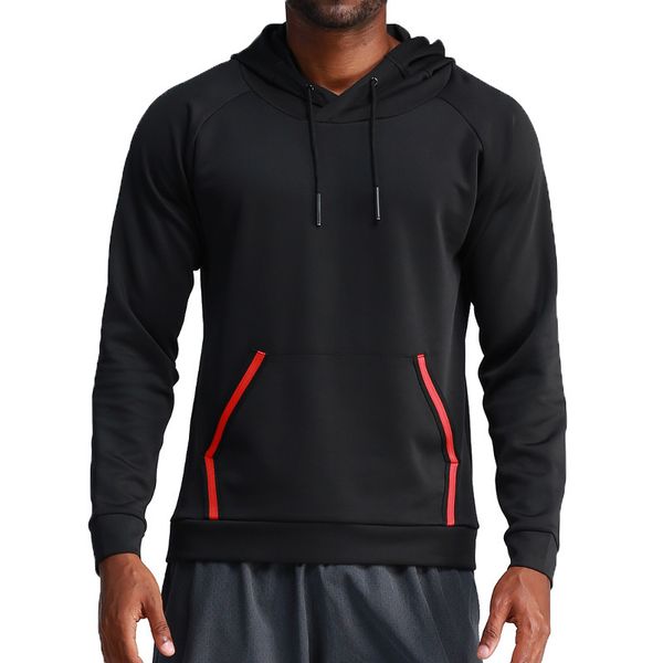 running jackets sports men long sleeve hooded sweatshirt basketball training jacket quick drying male tight gym fitness coat clothes, Black;red
running jackets sports men long sleeve hooded sweatshirt basketball training jacket quick drying male tight gym fitness coat clothes, Black;red
