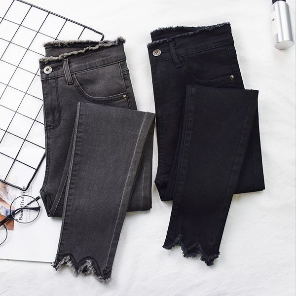 2019 women jeans high elastic stretch jeans female washed denim skinny female ankle pencil pants stretch streetwear trousers, Blue
2019 women jeans high elastic stretch jeans female washed denim skinny female ankle pencil pants stretch streetwear trousers, Blue