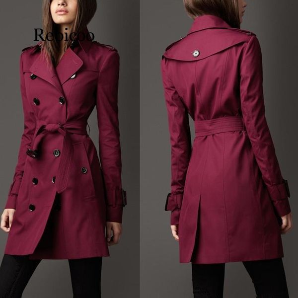 2019 autumn new brand women trench coat long windbreaker europe america fashion trend double-breasted slim long trench, Tan;black
2019 autumn new brand women trench coat long windbreaker europe america fashion trend double-breasted slim long trench, Tan;black