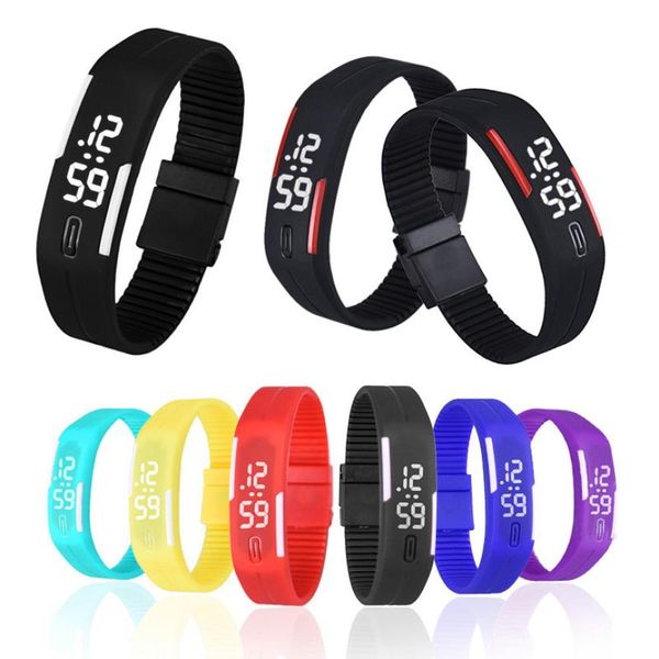 waterproof white light mens womens fashion rubber led date sports run bracelet simple digital wrist watch xfcs saat clock, Slivery;brown
waterproof white light mens womens fashion rubber led date sports run bracelet simple digital wrist watch xfcs saat clock, Slivery;brown