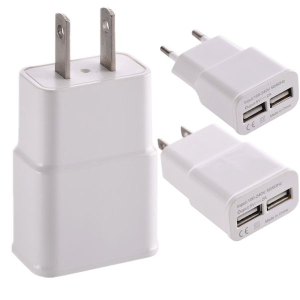 wall charger dual usb ports 5v 2a eu us ac home travel power adatper for samsung s6 s7 s8 android phone gps 
wall charger dual usb ports 5v 2a eu us ac home travel power adatper for samsung s6 s7 s8 android phone gps