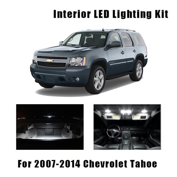 14 bulbs white led car light interior kit fit for tahoe 2007-2010 2011 2013 2014 map dome trunk cargo license lamp
14 bulbs white led car light interior kit fit for tahoe 2007-2010 2011 2013 2014 map dome trunk cargo license lamp