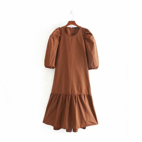 women vintage o neck solid color hem ruffles casual loose dress elegant lady agaric lace pleats chic autumn party dresses ds2965, Black;gray
women vintage o neck solid color hem ruffles casual loose dress elegant lady agaric lace pleats chic autumn party dresses ds2965, Black;gray
