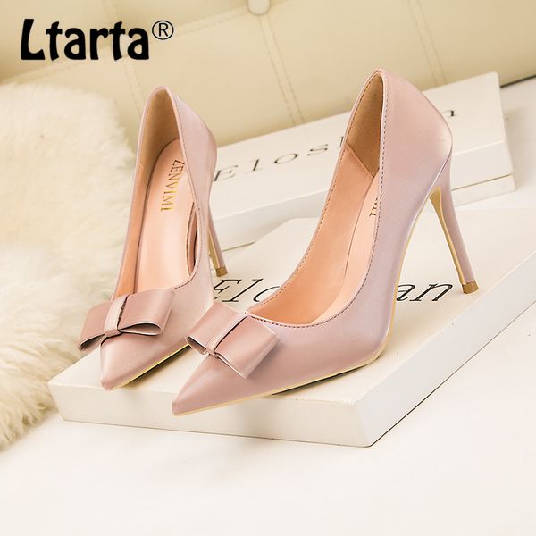 ltarta women's shoes was thin and exquisite high-heeled shoes suede pointed women's bow high heels zwm, Black
ltarta women's shoes was thin and exquisite high-heeled shoes suede pointed women's bow high heels zwm, Black