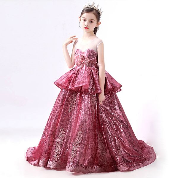 2020 flower girl dresses for weddings pink custom made princess sequined appliqued lace beaded feathers kids first communion, Red;yellow
2020 flower girl dresses for weddings pink custom made princess sequined appliqued lace beaded feathers kids first communion, Red;yellow