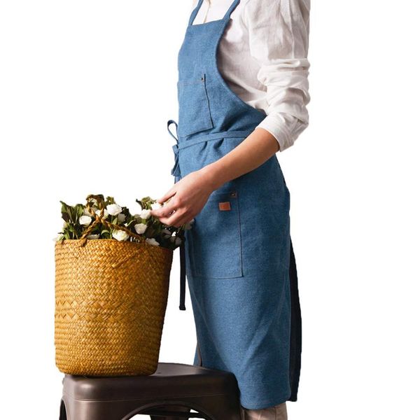 large adjustable denim cooking kitchen apron for woman men cafe shop work smocks apron custom logo gift bibs 3 color
large adjustable denim cooking kitchen apron for woman men cafe shop work smocks apron custom logo gift bibs 3 color