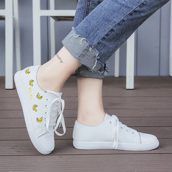 2020 new canvas shoes women teenagers skateboard shoes spring summer fruit print street sneaker all match outdoor footware 35-40, Black
2020 new canvas shoes women teenagers skateboard shoes spring summer fruit print street sneaker all match outdoor footware 35-40, Black