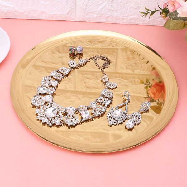 stainless steel round storage tray plate gradient serving dish for jewelry fruit cupcake organizer 11inch d0ac
stainless steel round storage tray plate gradient serving dish for jewelry fruit cupcake organizer 11inch d0ac